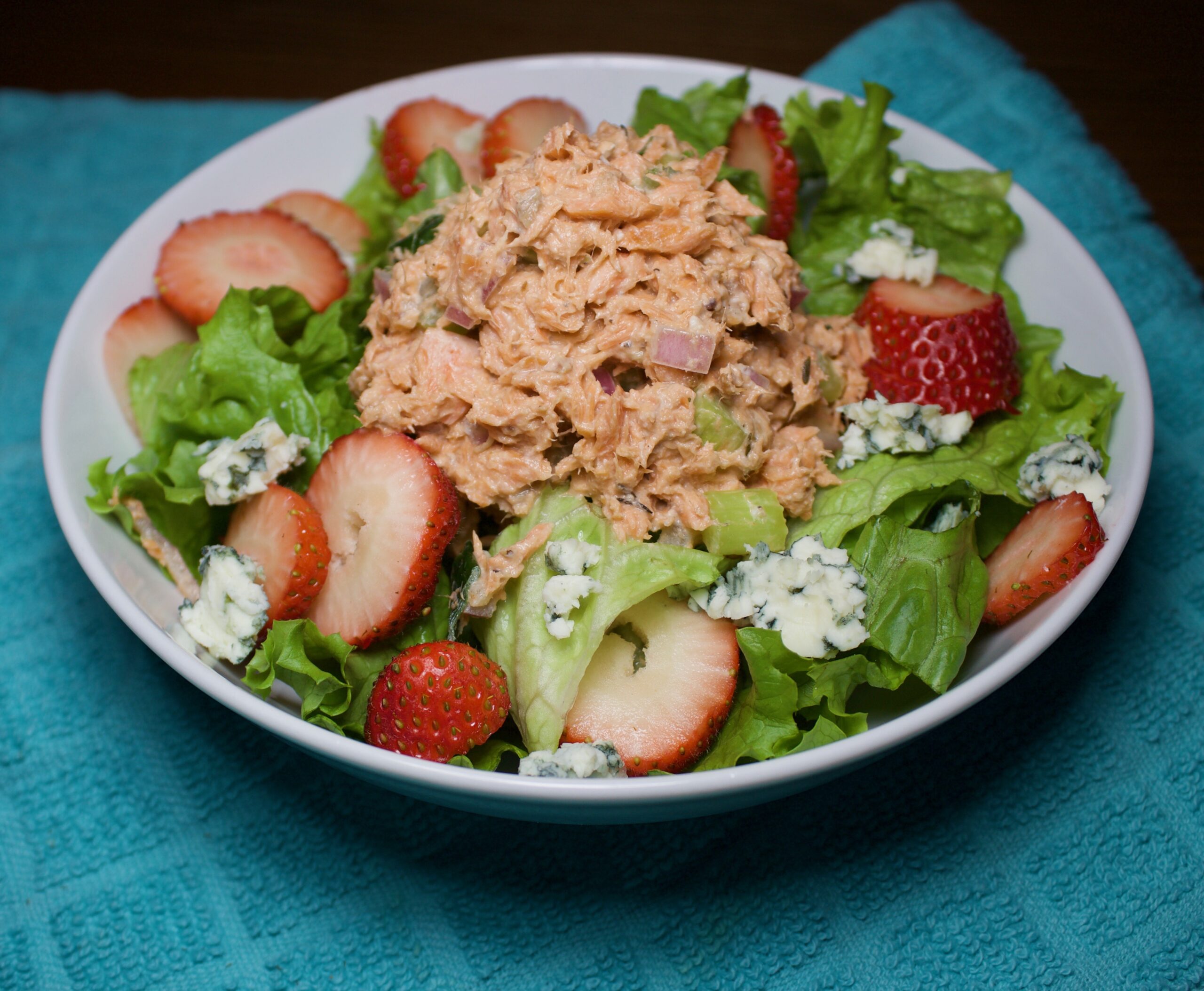 healthy salmon salad recipe